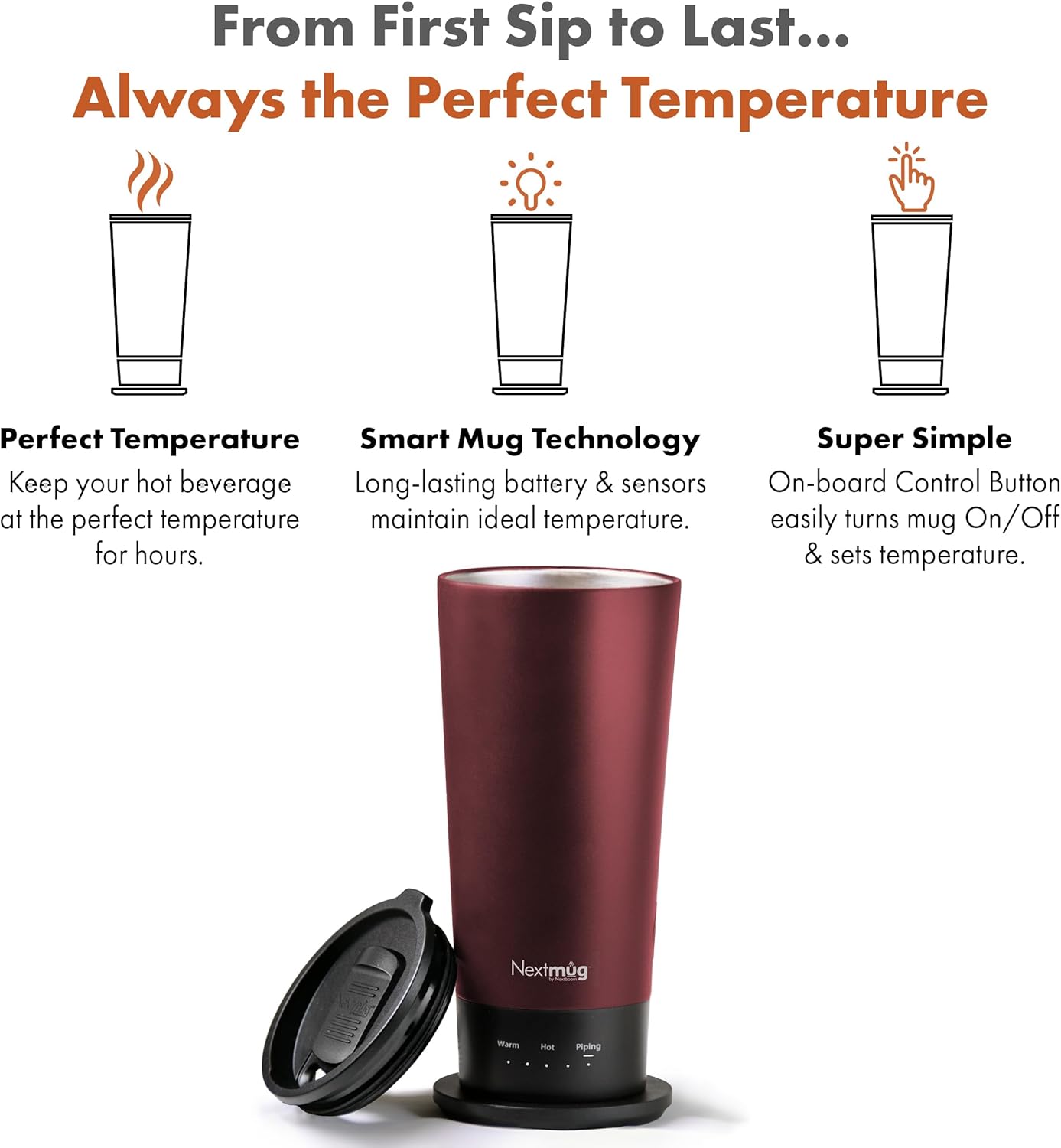 Self-Heating Electric Cup