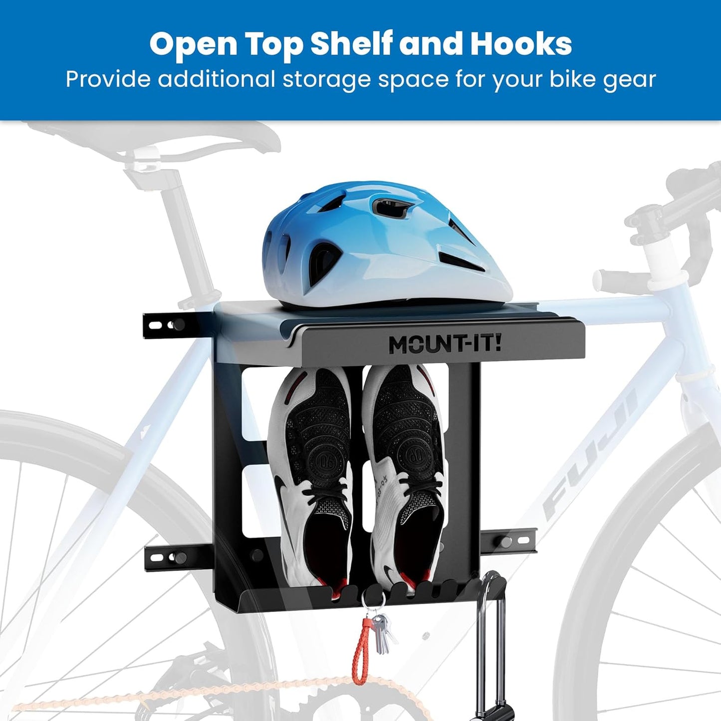 Foldable Wall-Mounted Bike Rack