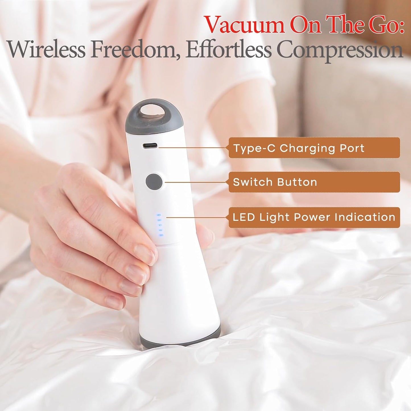 Vacuum Storage Bag Set for Clothes