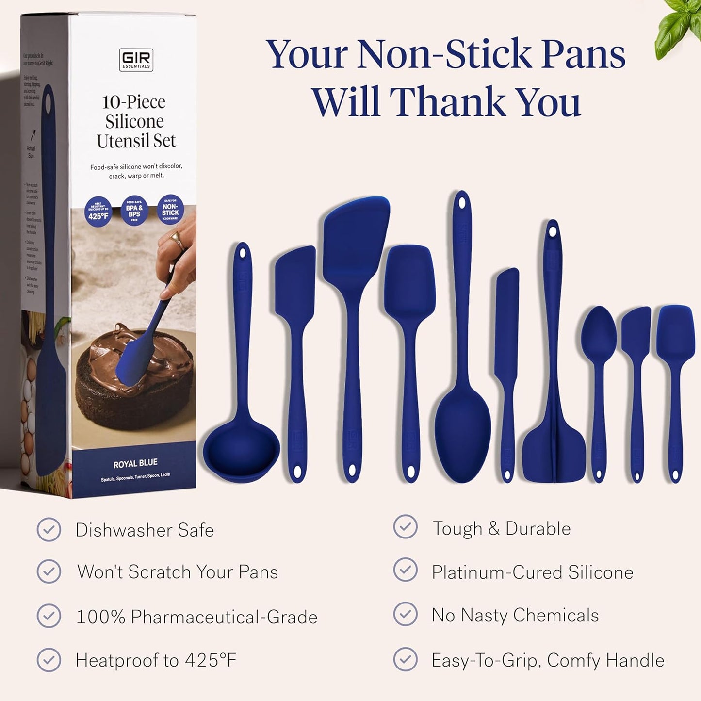 Colorful Silicone Kitchen Utensil Set
