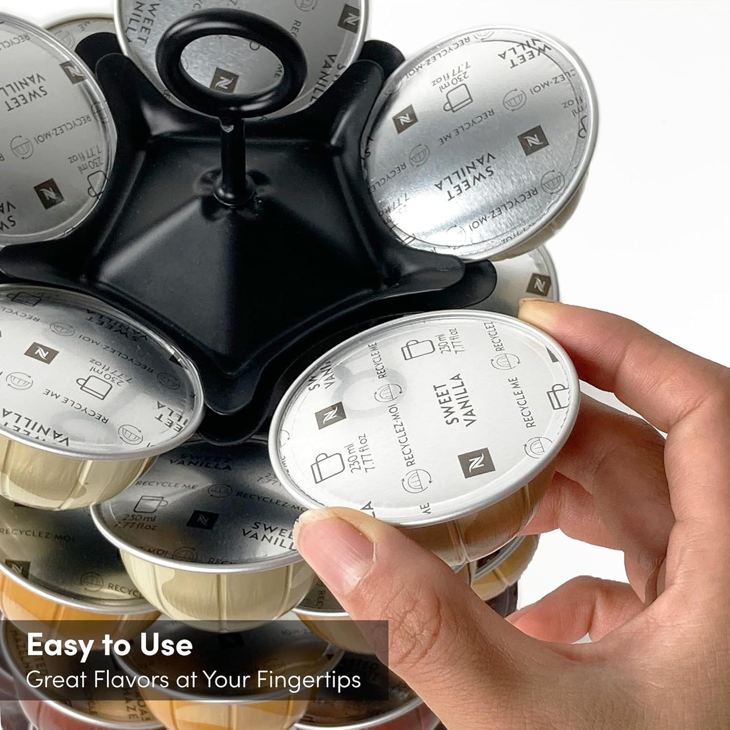 Rotating Coffee Capsule Holder