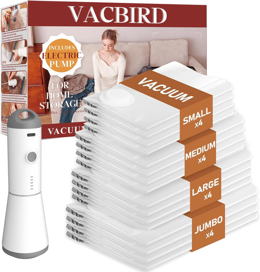 Vacuum Storage Bag Set for Clothes