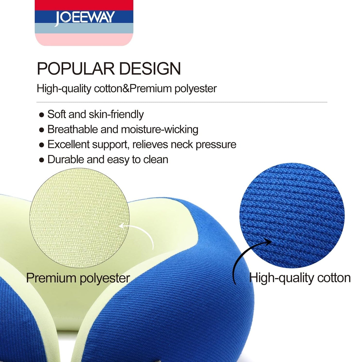 Memory Foam Travel Pillow