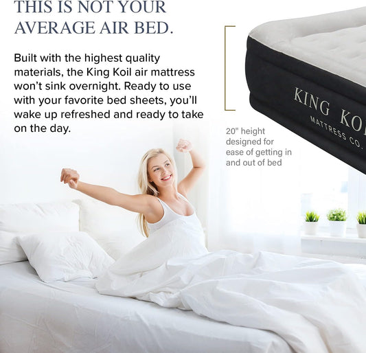 Premium Queen Inflatable Mattress